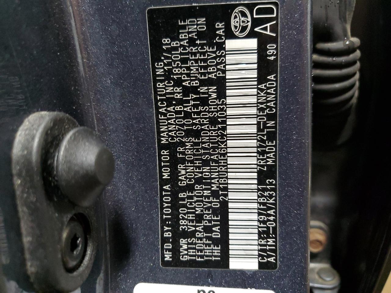 2019 Toyota Corolla - Image 12