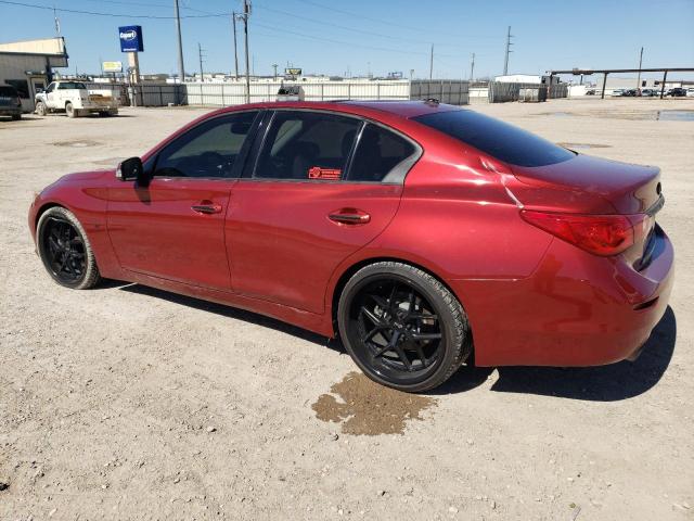  INFINITI Q50 2014 Czerwony