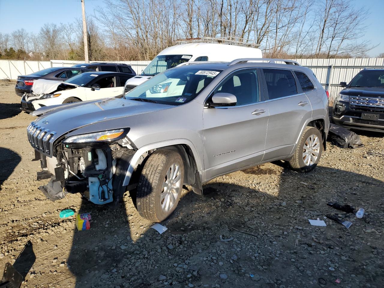 2017 Jeep Cherokee Overland for Sale in Windsor, NJ - Front End
