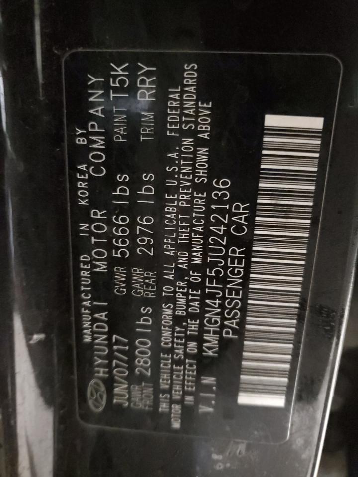 2018 Genesis G80 - Image 12