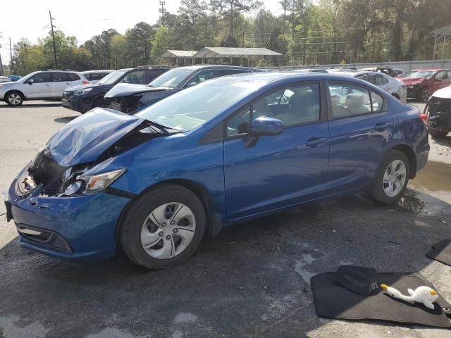 Sedans HONDA CIVIC 2014 Granatowy