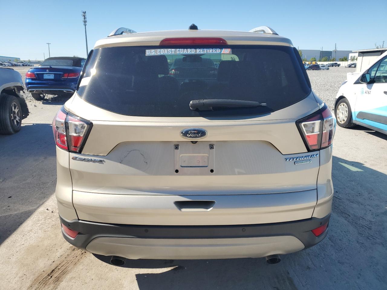 2017 Ford Escape Titanium VIN: 1FMCU0JD8HUC44157 Lot: 49683405