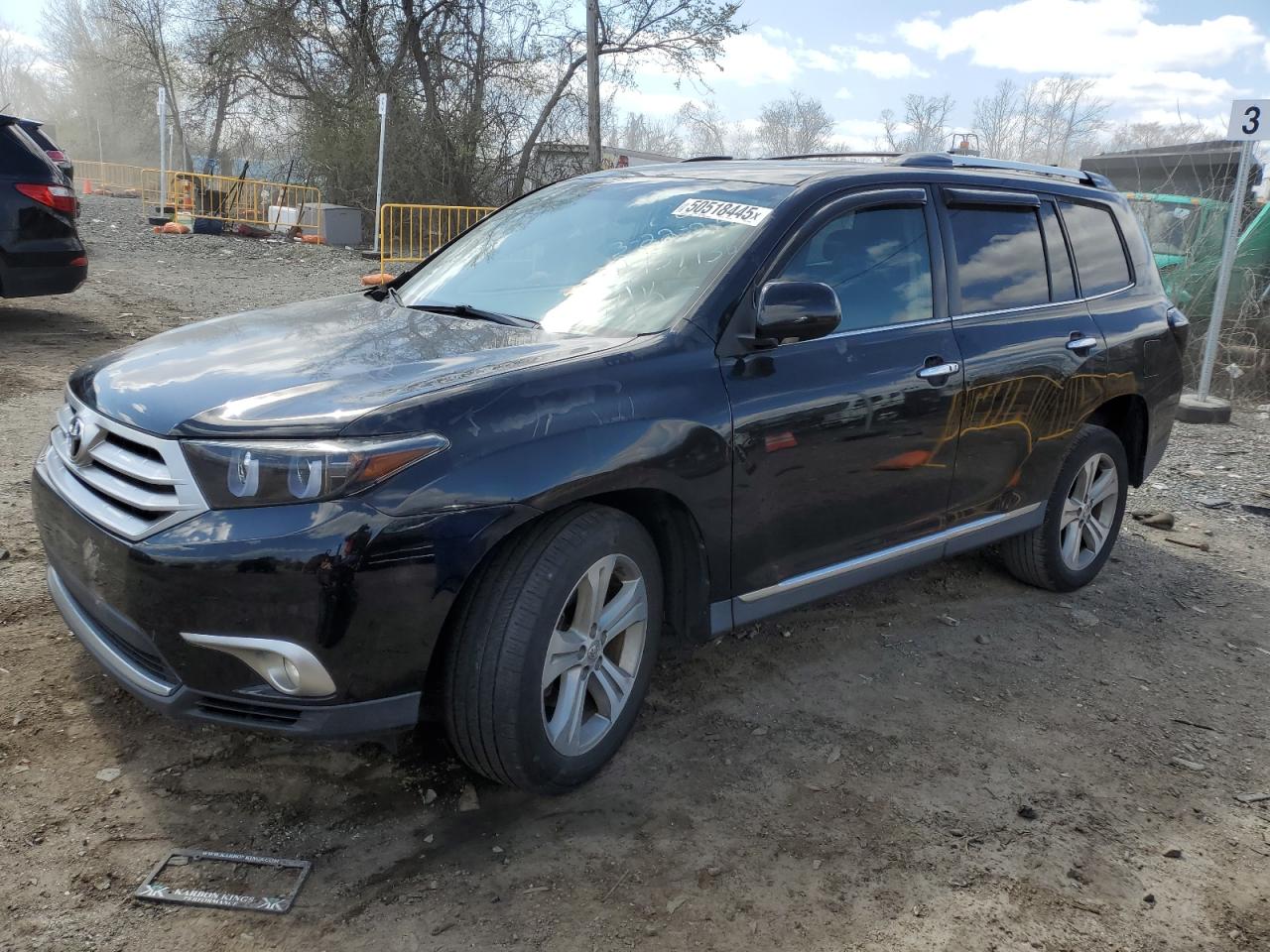 2013 Toyota Highlander Limited იყიდება Baltimore-ში, MD - Front End