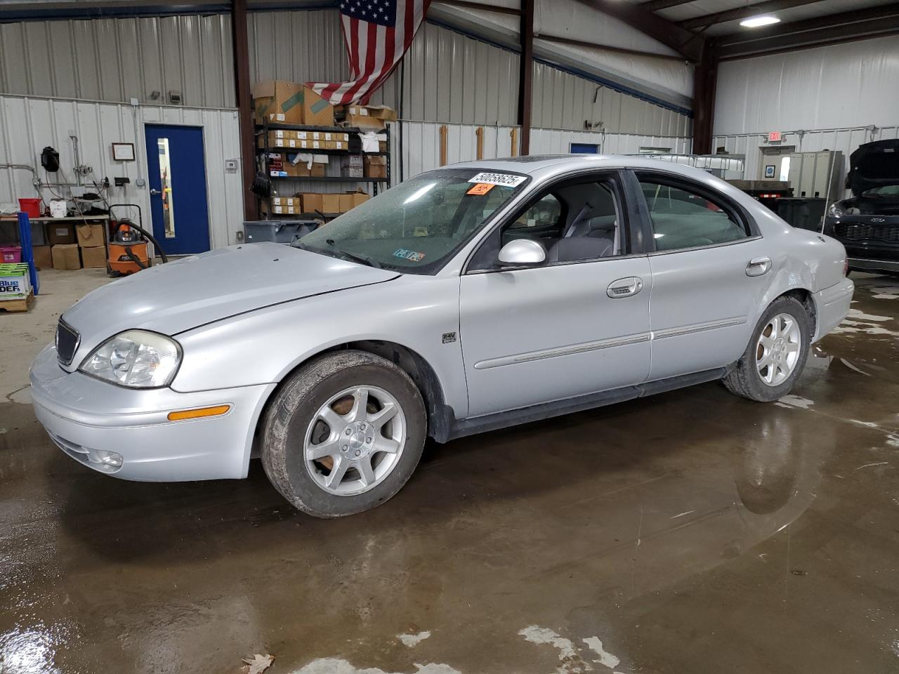 2003 Mercury Sable Ls Premium silver null gas 1MEFM55SX3G607765 photo #1