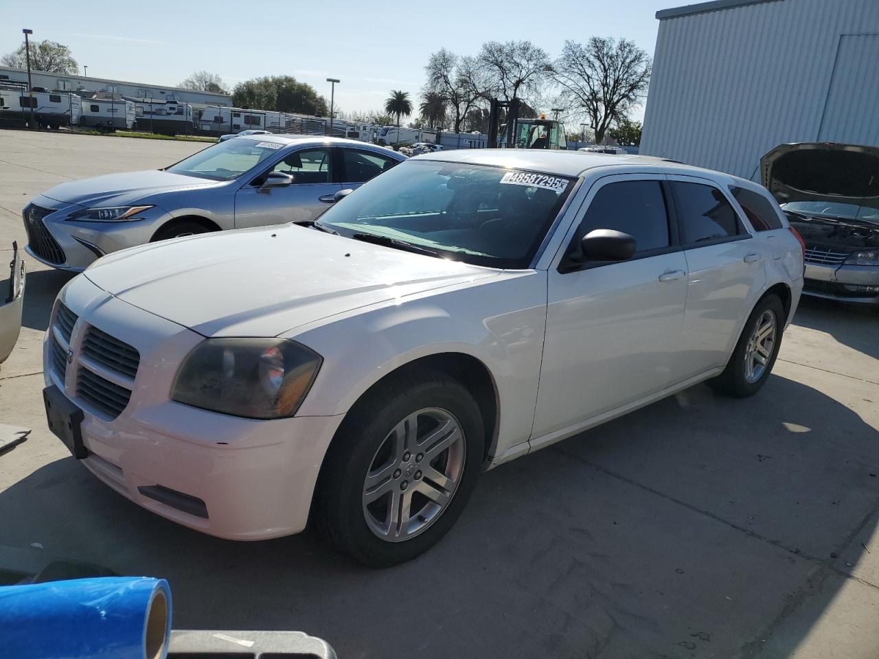 2007 Dodge Magnum Se продається в Sacramento, CA - Front End