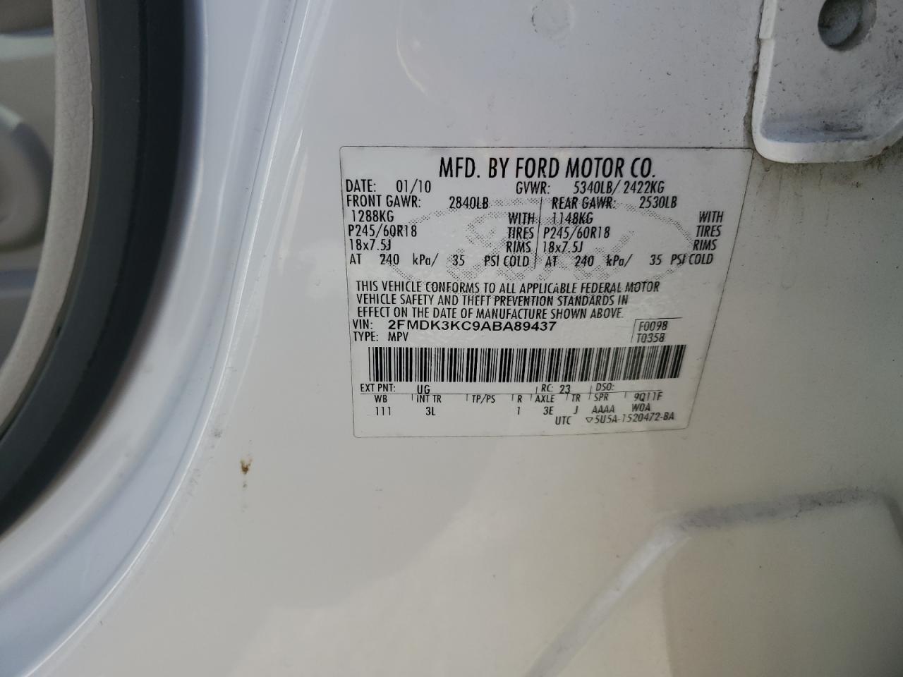 2010 Ford Edge - Image 13