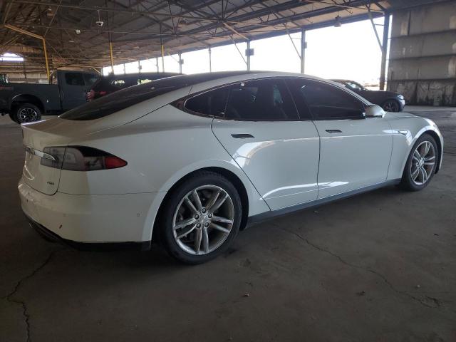  TESLA MODEL S 2015 White