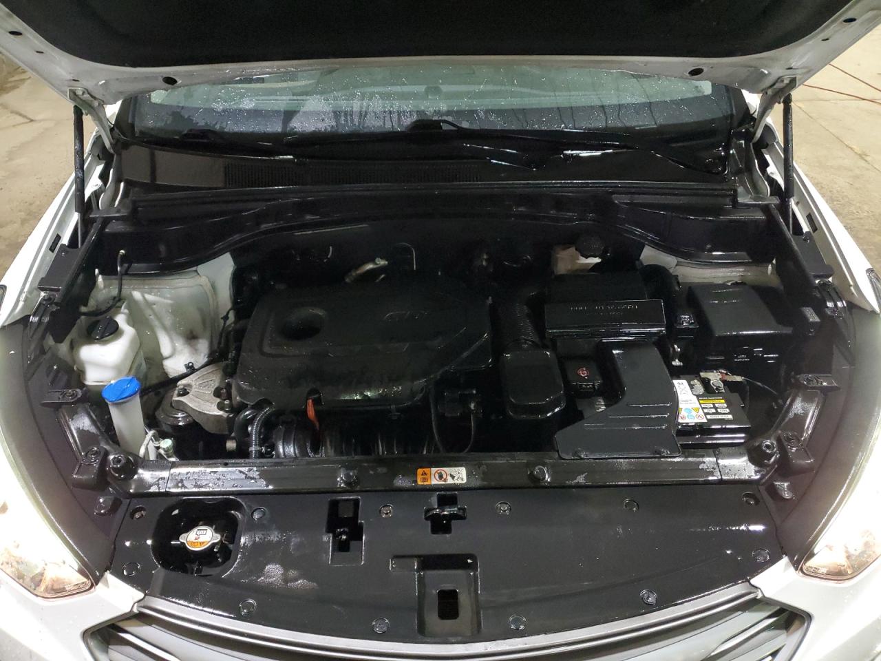 2018 Hyundai Santa Fe at MI - Woodhaven, Copart lot 49886185