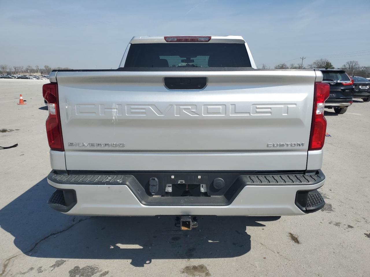 2021 Chevrolet Silverado C1500 Custom VIN: 3GCPWBEK9MG127057 Lot: 51112095