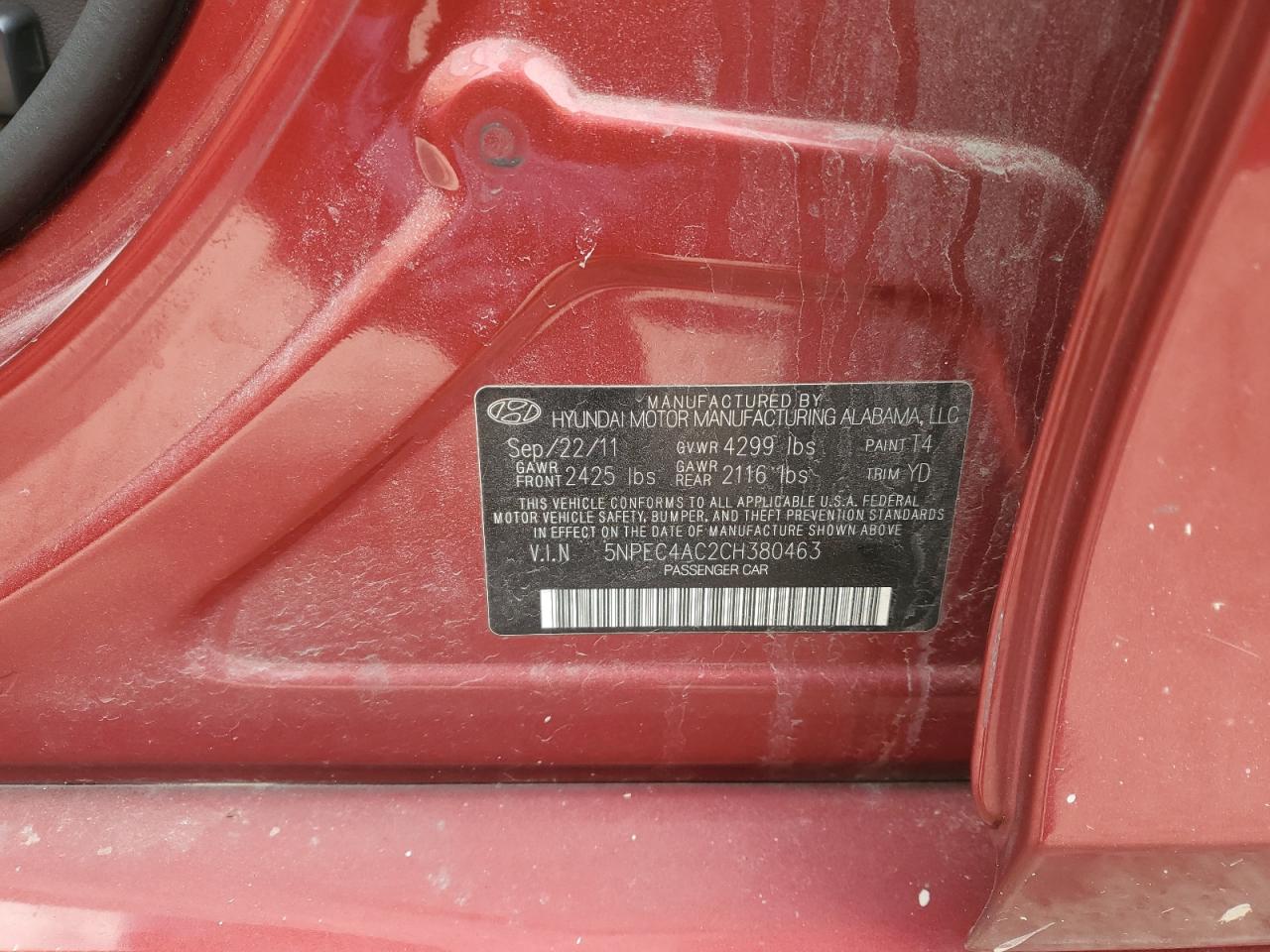 2012 Hyundai Sonata - Image 12