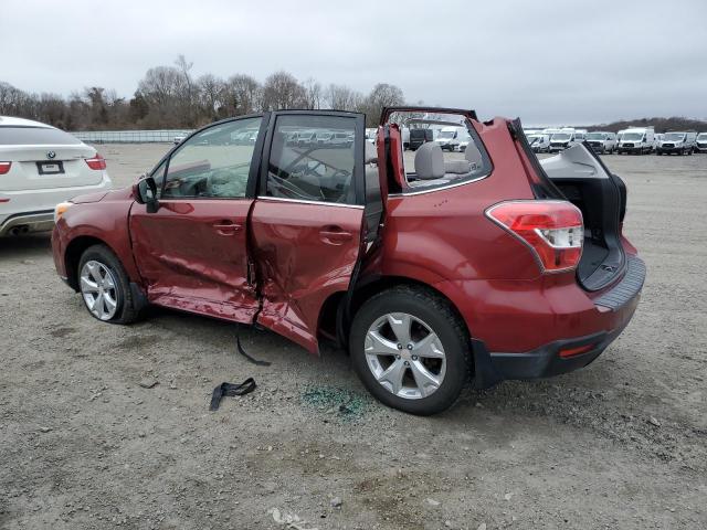  SUBARU FORESTER 2015 Бургунди
