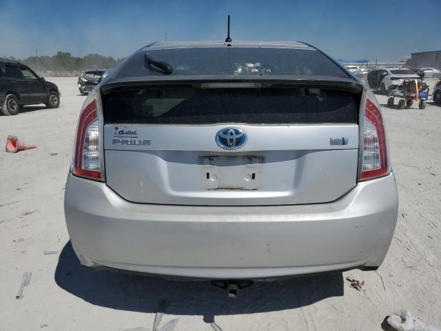 Hatchbacks TOYOTA PRIUS 2014 Srebrny