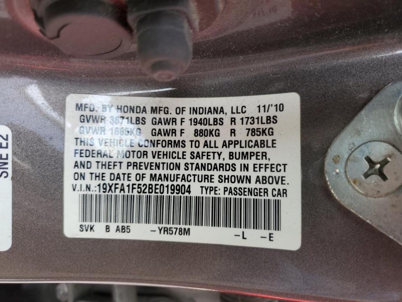 2011 Honda Civic - Image 12