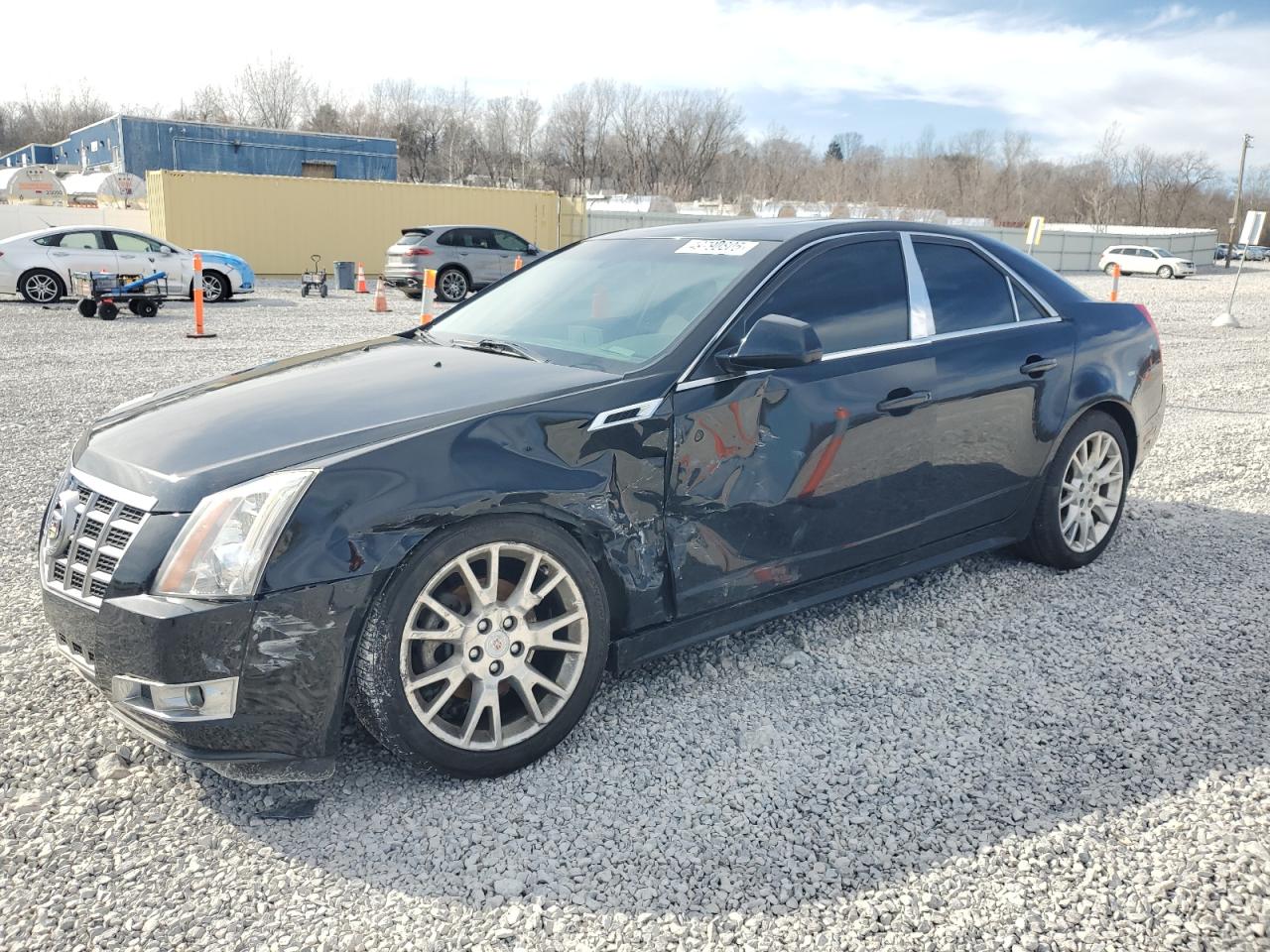 2013 CADILLAC CTS BLACK VIN: 1G6DS5E36D0104268