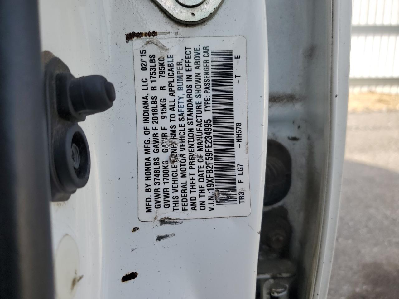 2015 Honda Civic - Image 12