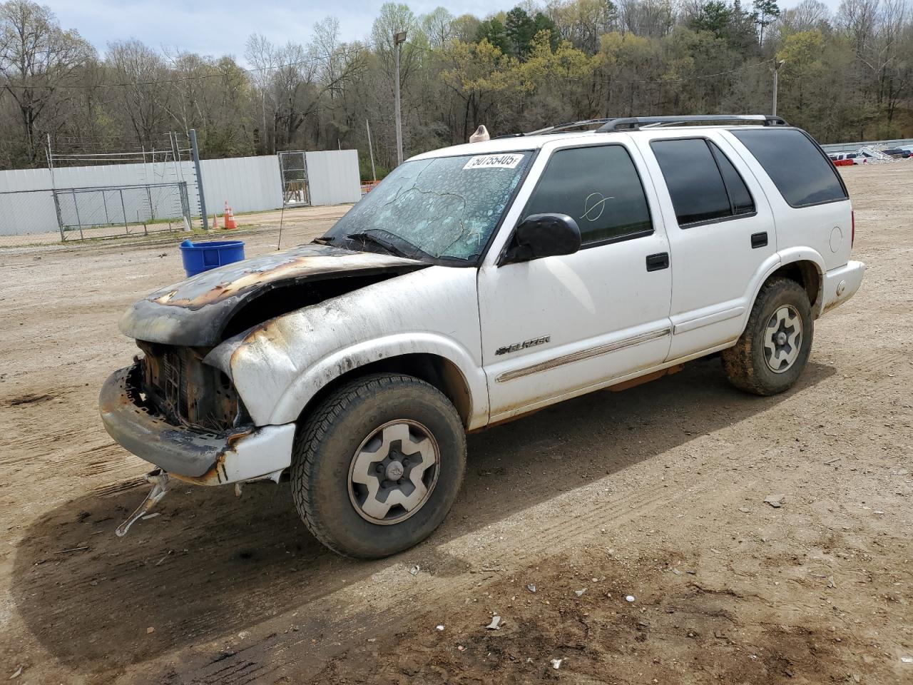 2005 Chevrolet Blazer на продаже в Grenada, MS - Burn - Engine