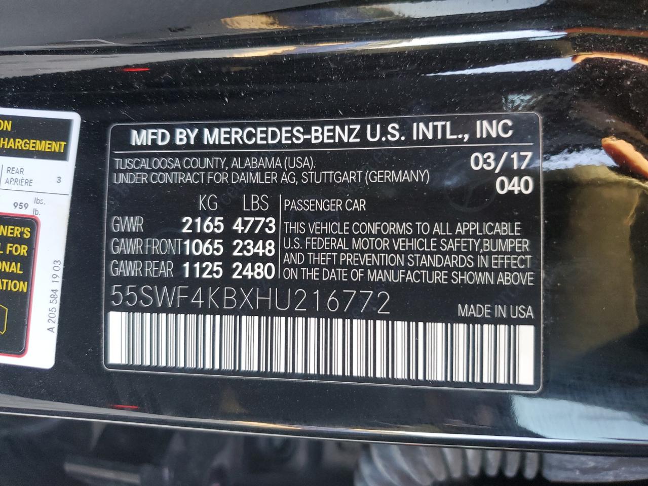 2017 Mercedes-Benz C-klasse - Image 14