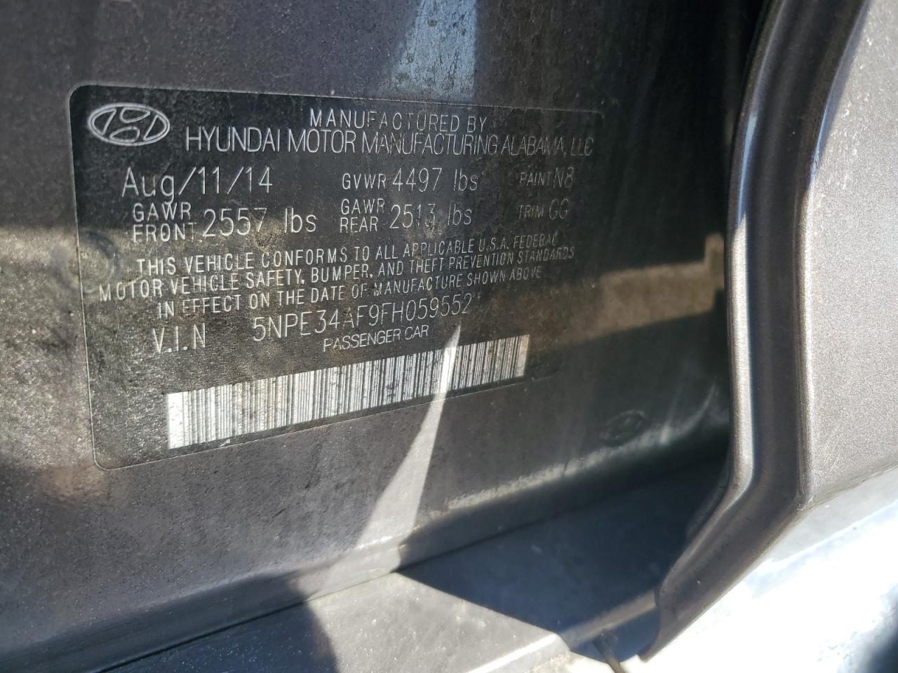 2015 Hyundai Sonata - Image 12
