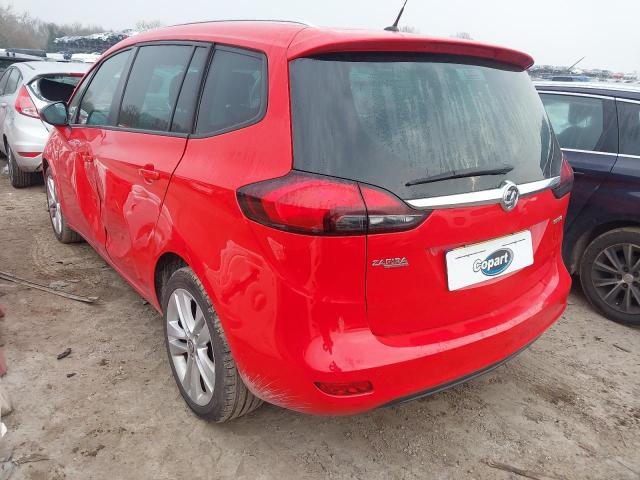 2016 VAUXHALL ZAFIRA TOU