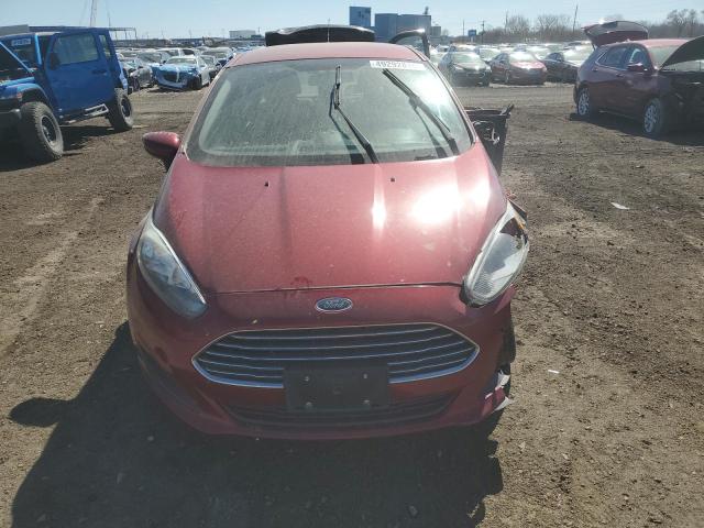  FORD FIESTA 2017 Czerwony