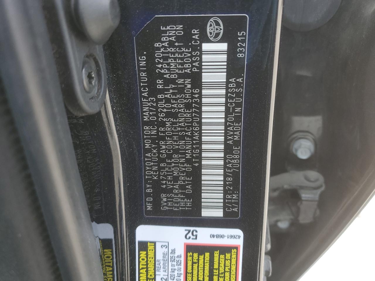 2023 Toyota Camry - Image 14