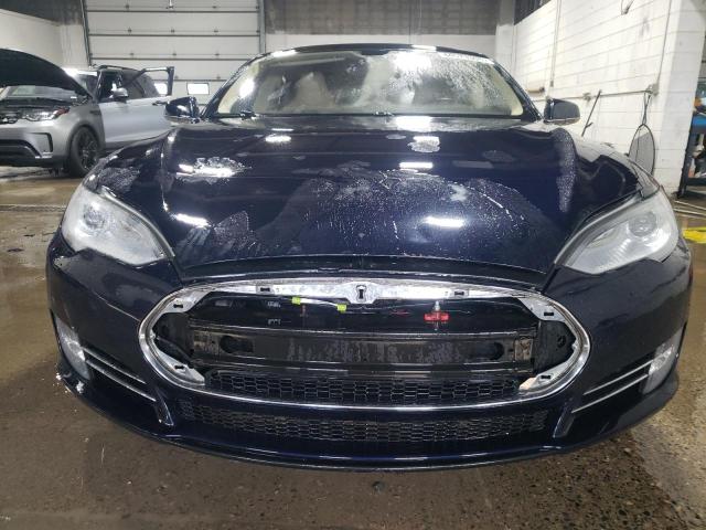Хэтчбеки TESLA MODEL S 2013 Синий