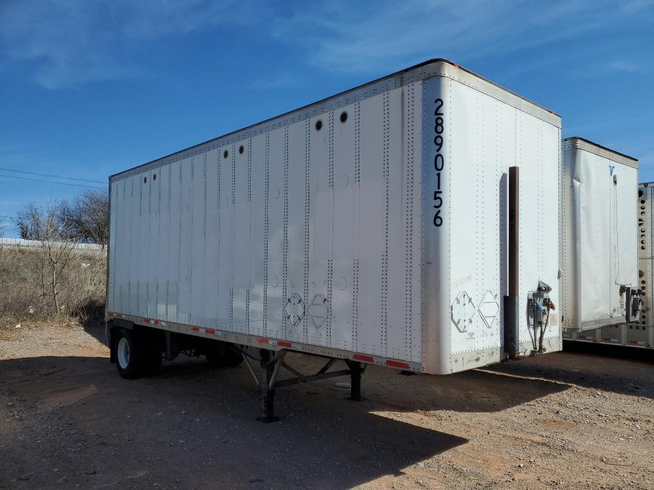 2011 Wabash 28 Dry Van Trailer de vânzare în Oklahoma City, OK - Minor Dent/Scratches