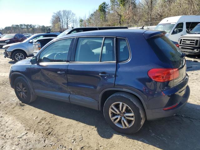  VOLKSWAGEN TIGUAN 2014 Синий