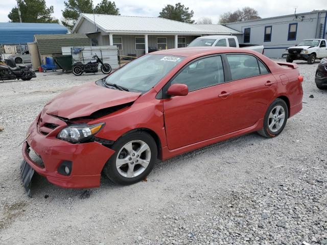 Седаны TOYOTA COROLLA 2013 Красный