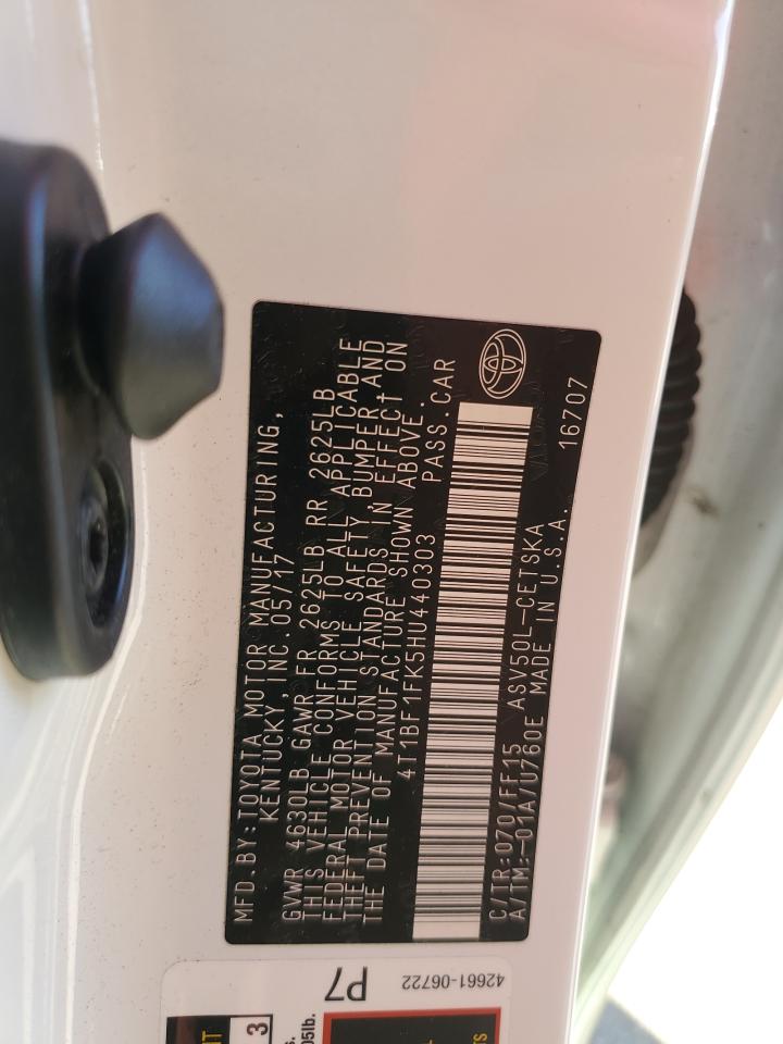 2017 Toyota Camry - Image 12
