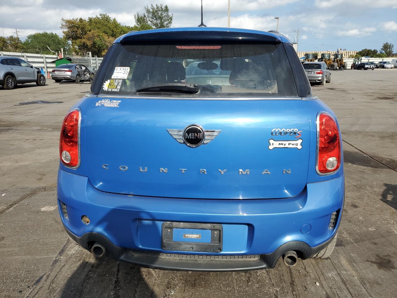2014 Mini Cooper S Countryman VIN: WMWZC3C50EWP27857 Lot: 48921445