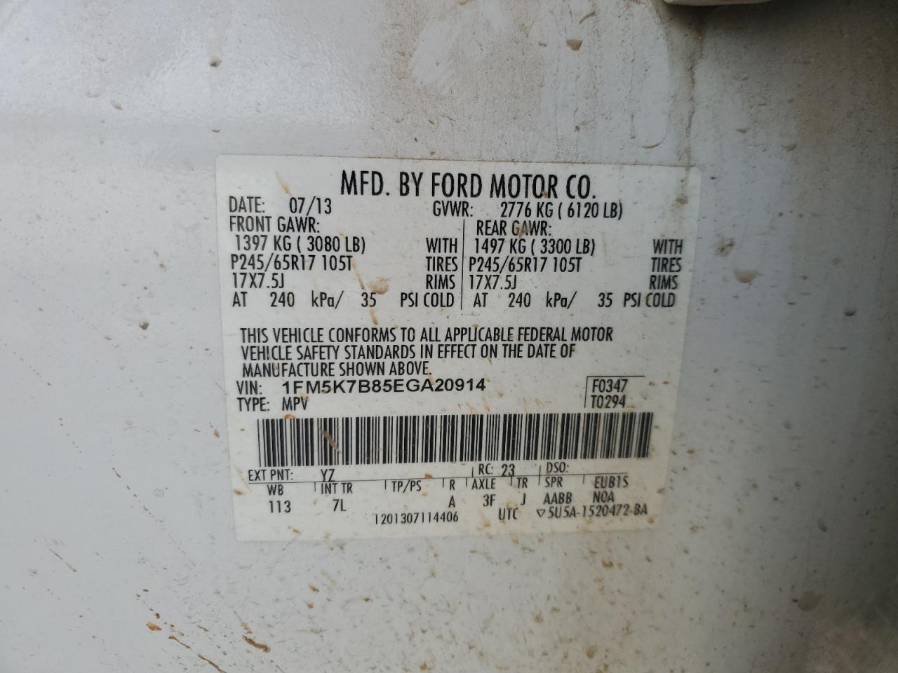 2014 Ford Explorer - Image 13