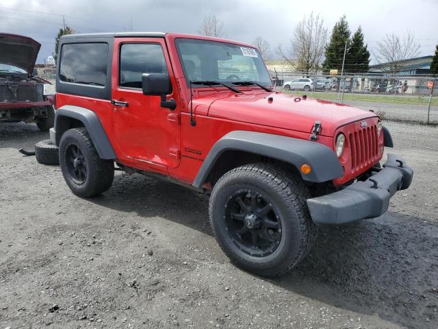  JEEP WRANGLER 2014 Красный