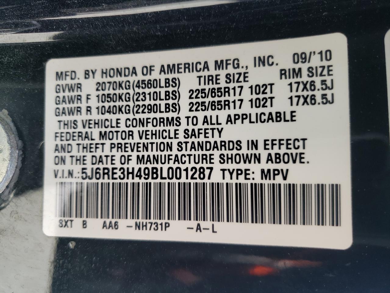 2011 Honda CR-V - Image 14