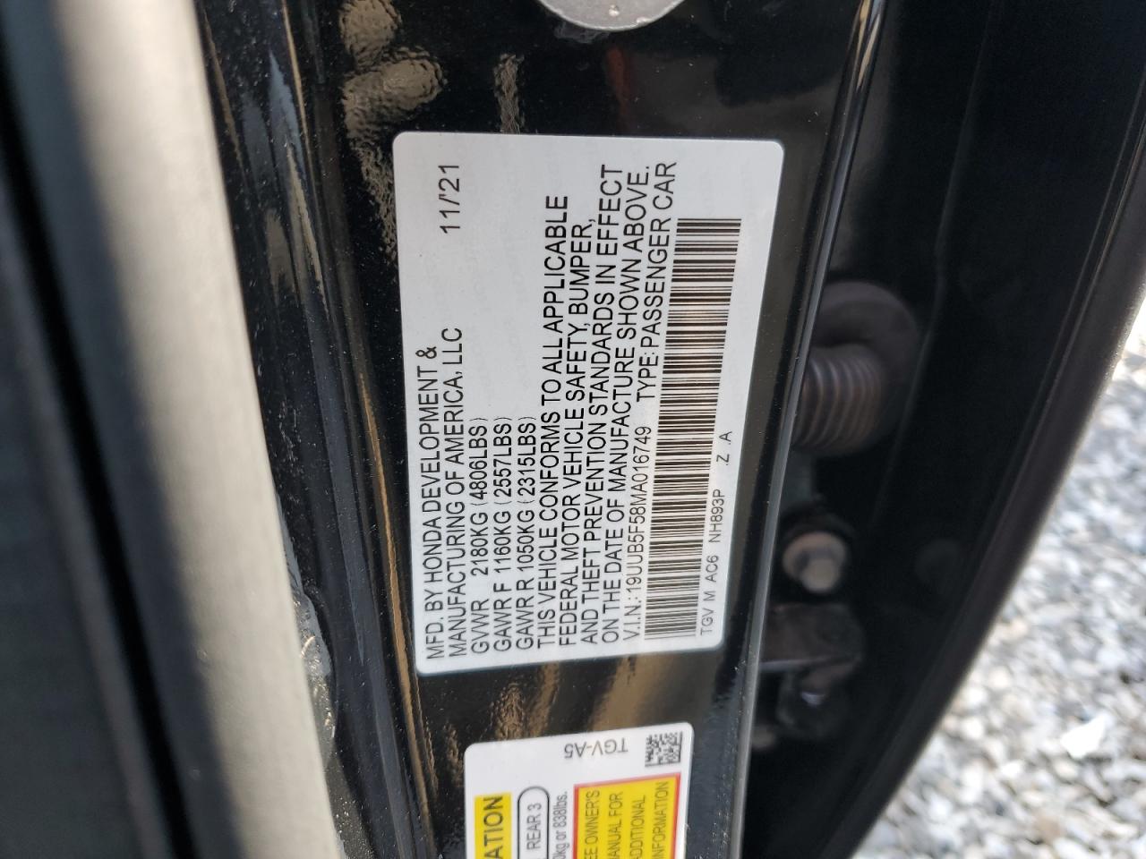 2021 Acura TLX - Image 12