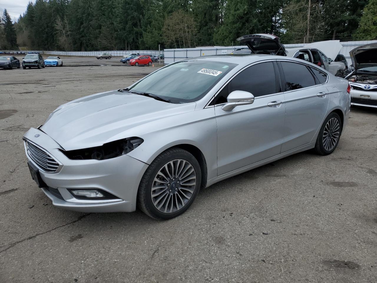 2018 Ford Fusion Titanium/Platinum de vânzare în Arlington, WA - Front End