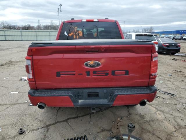  FORD F-150 2023 Червоний