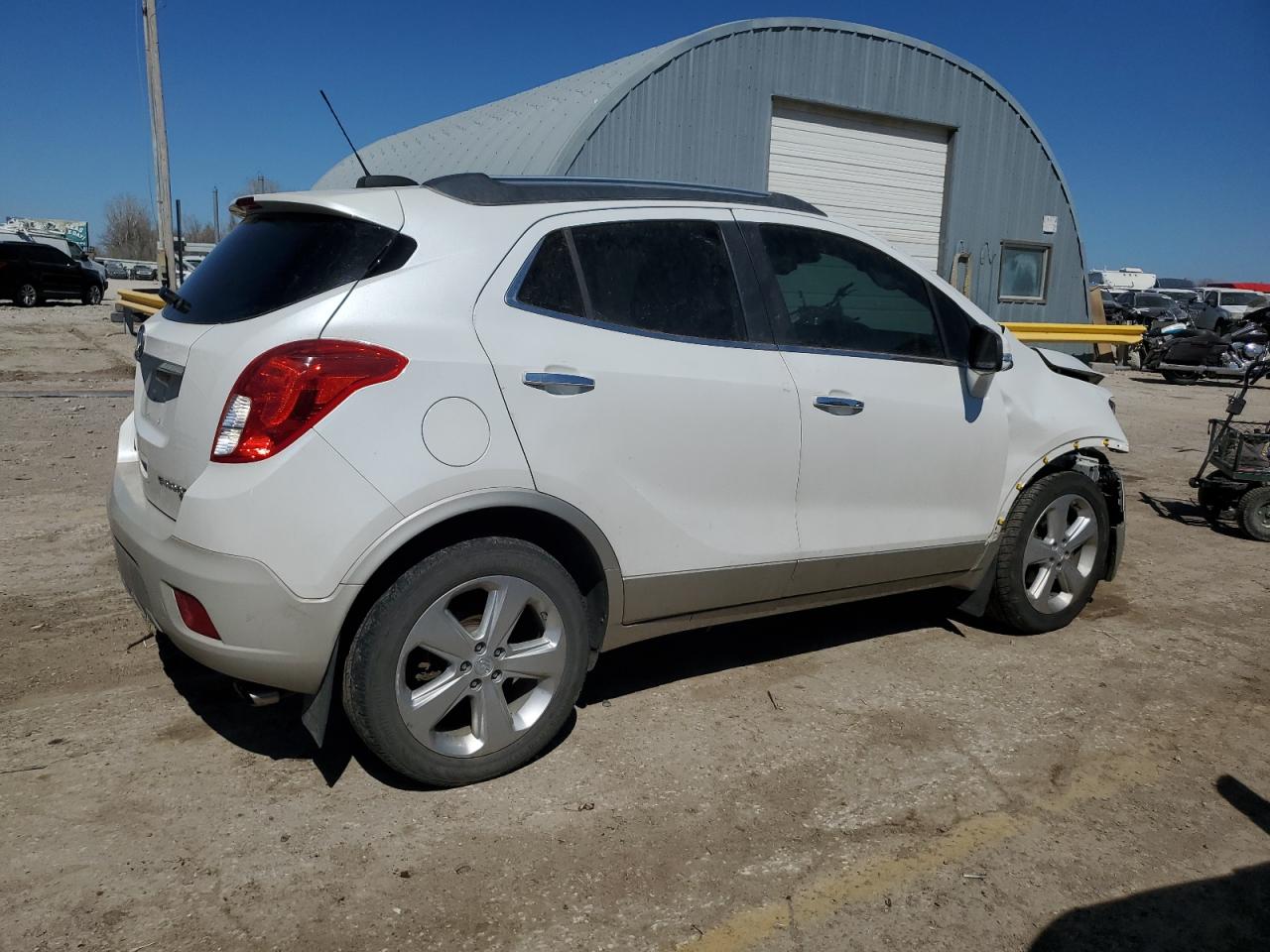 2015 BUICK ENCORE with FRONT END damage, VIN KL4CJFSB2FB265747