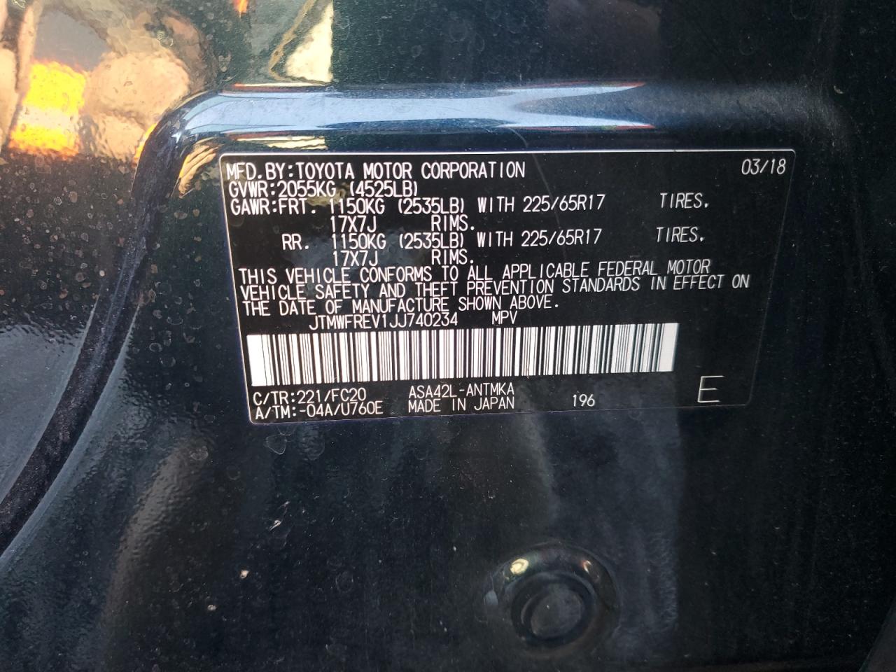2018 Toyota RAV 4 - Image 13