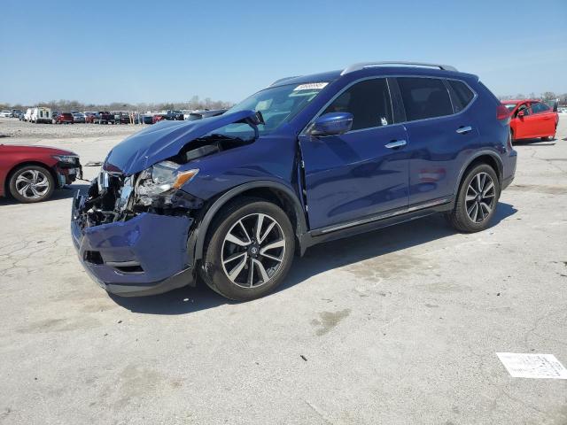  NISSAN ROGUE 2017 Granatowy