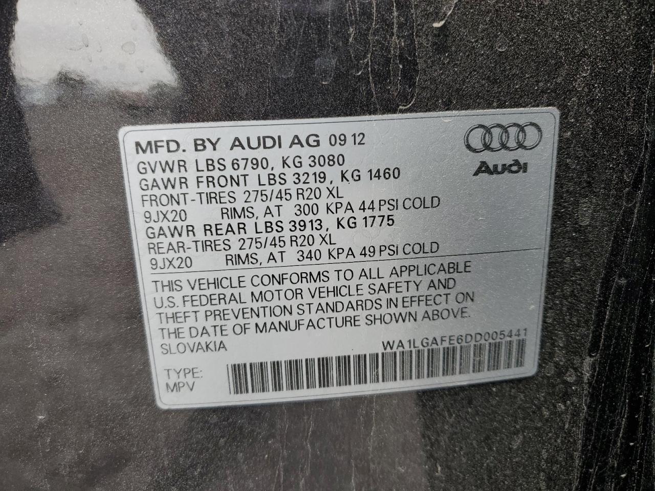 2013 Audi Q7 - Image 13