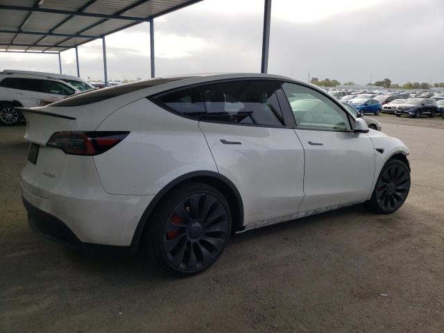  TESLA MODEL Y 2022 Білий
