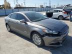 2014 Ford Fusion S Hybrid de vânzare în Sun Valley, CA - Front End
