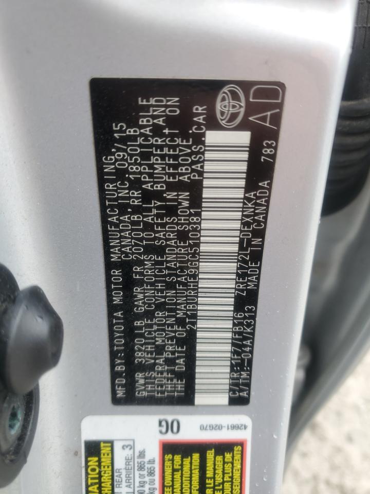 2016 Toyota Corolla - Image 13