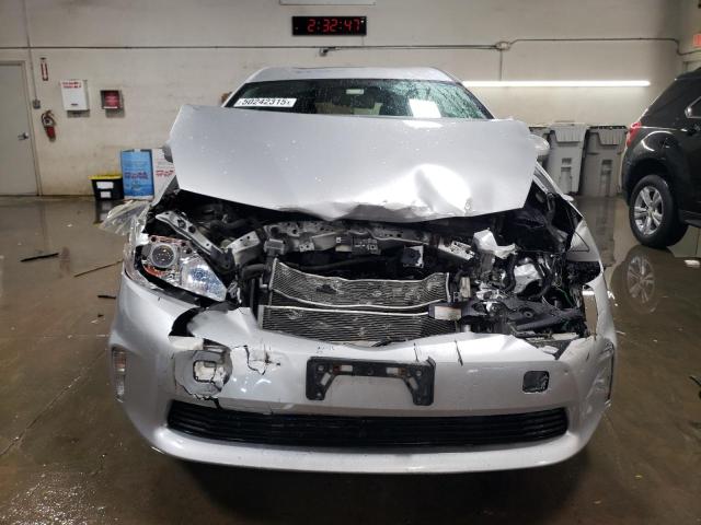  TOYOTA PRIUS 2014 Srebrny