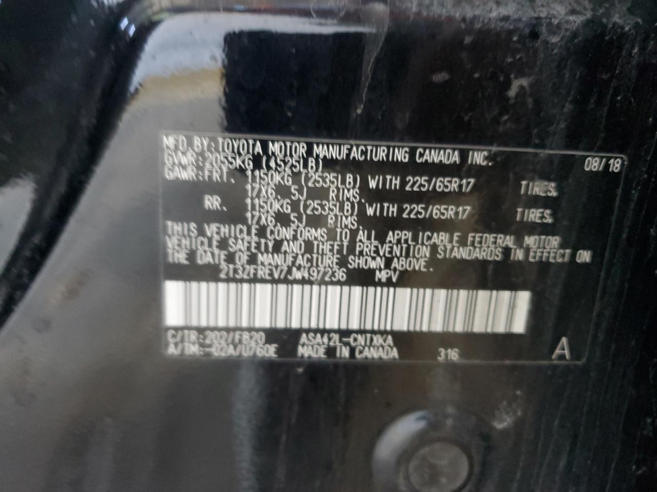 2018 Toyota RAV 4 - Image 13