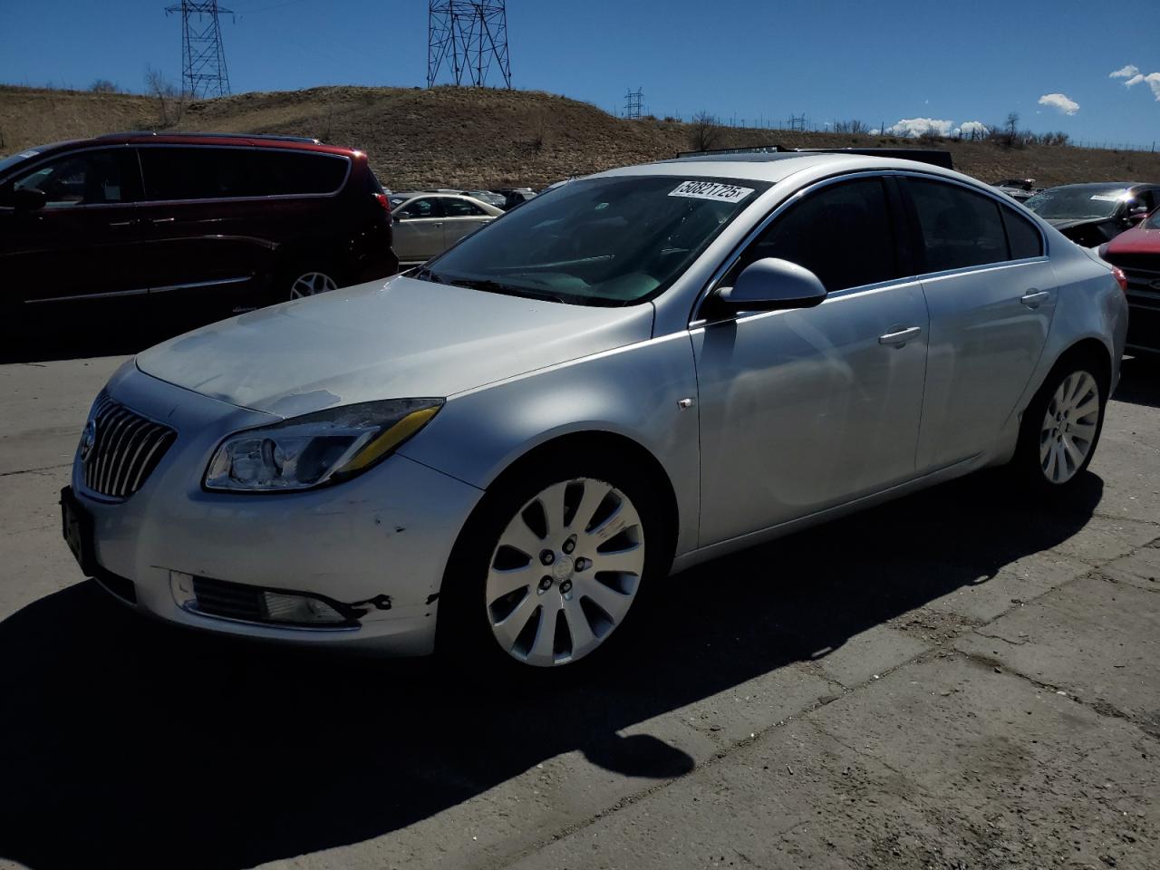 2011 Buick Regal Cxl en Venta en Littleton, CO - Side