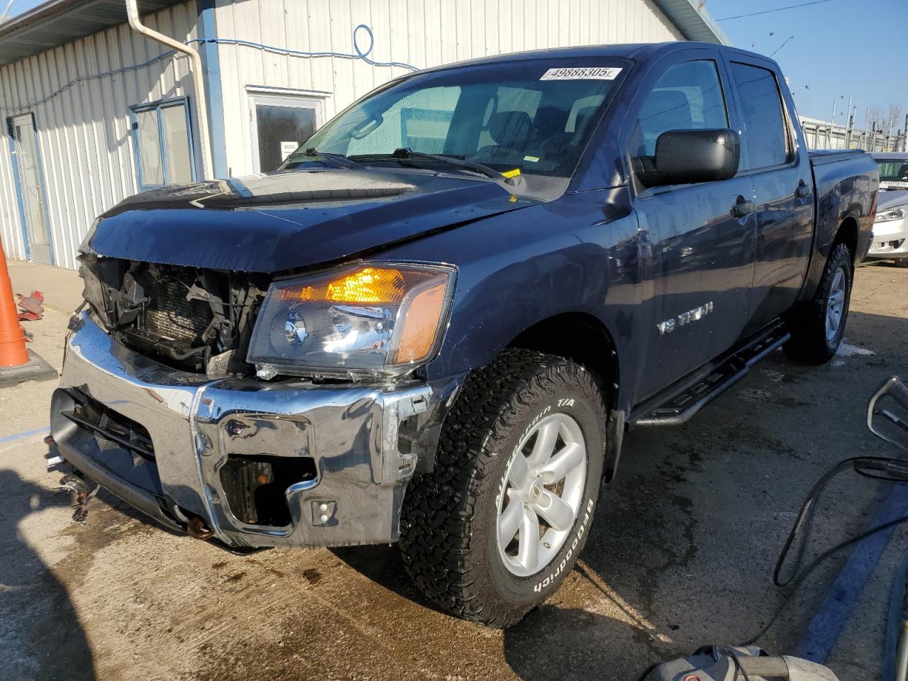 2012 Nissan Titan S продається в Pekin, IL - Front End