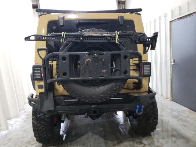 JEEP WRANGLER 2012 Золотой