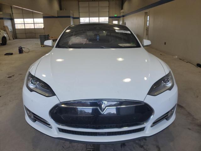  TESLA MODEL S 2015 White